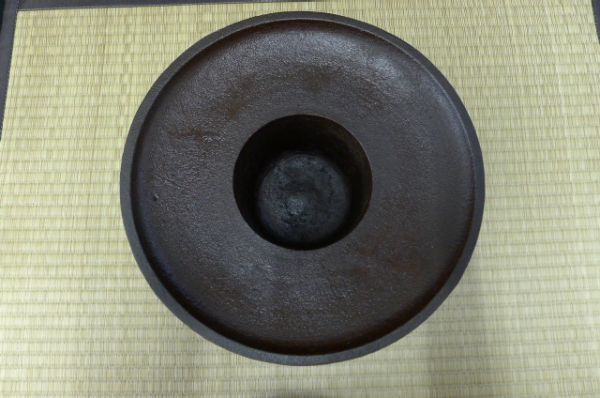 X086 人間国宝 角谷一圭作 薄端 表池坊 花器 花入れ 華道具 茶道具 /100