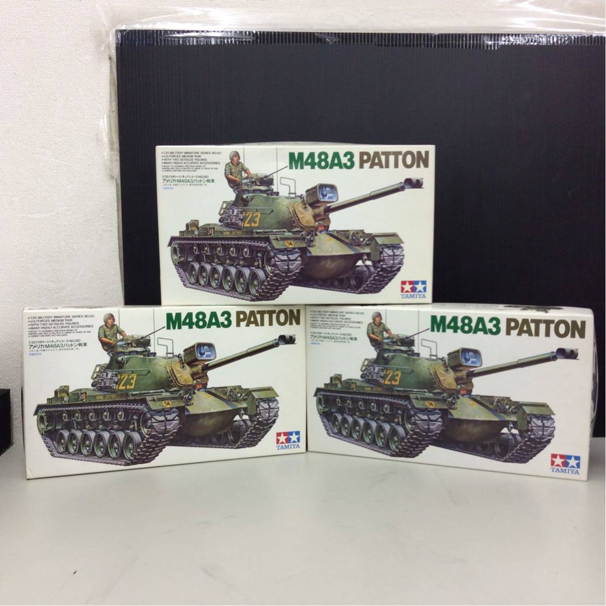 タミヤ M48A3 パットン戦車 1/35 TAMIYA 35120 未組立 戦車