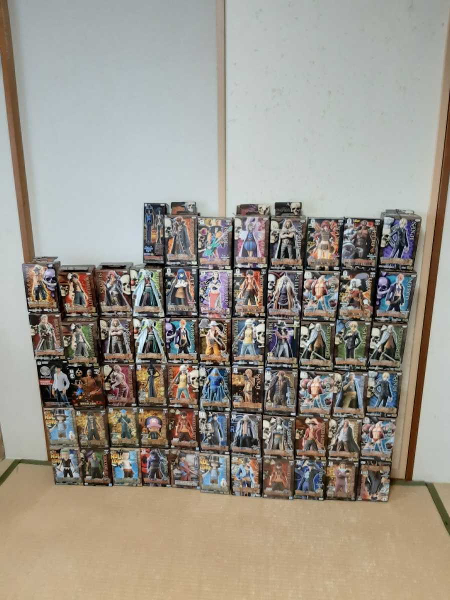 未開封 含み ワンピース フィギュア セット まとめ まとめ売り 大量 63体 ONE PIECE THE GRANDLINE グランドライン グラメン 15th