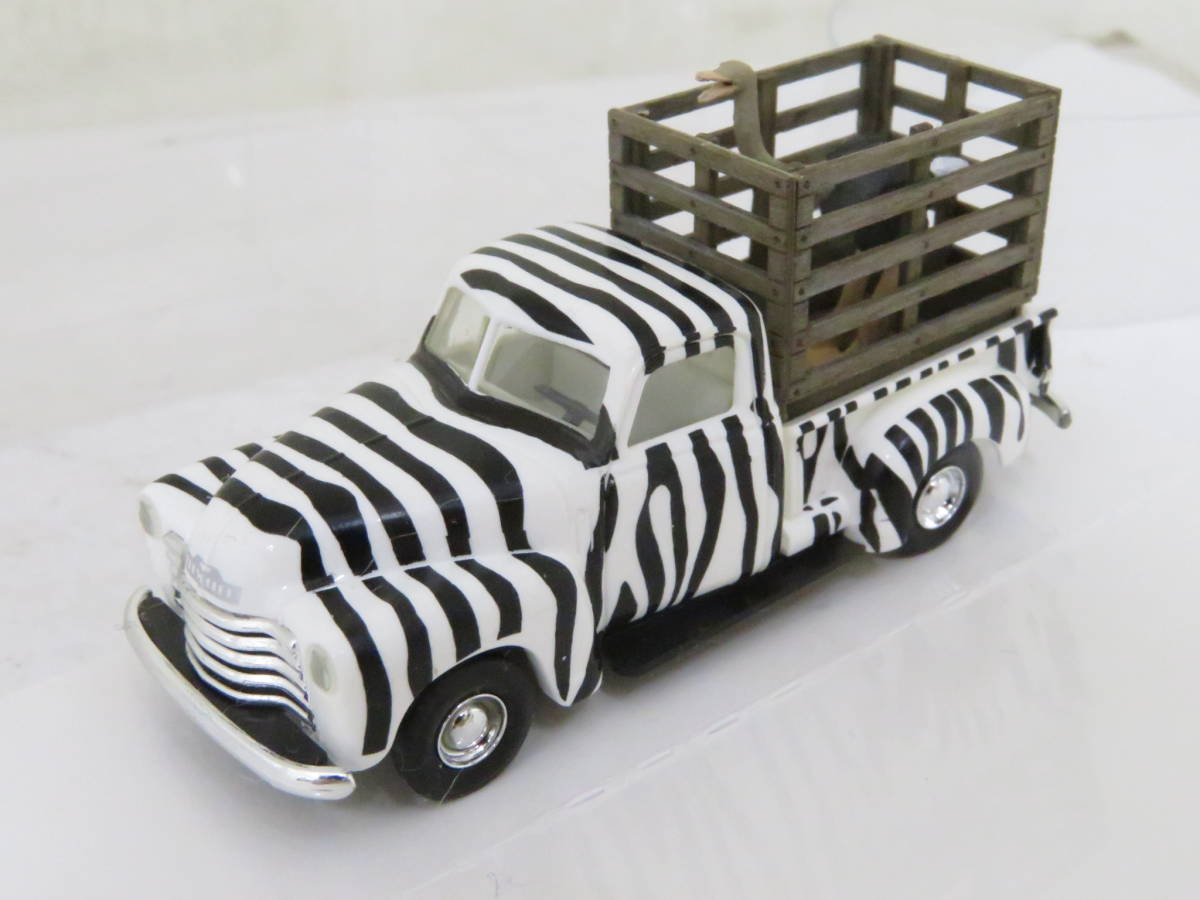 BUSCH Amerikanischer Liefewagen ダチョウ運搬ピックアップトラック 箱付 1/87 ニレ