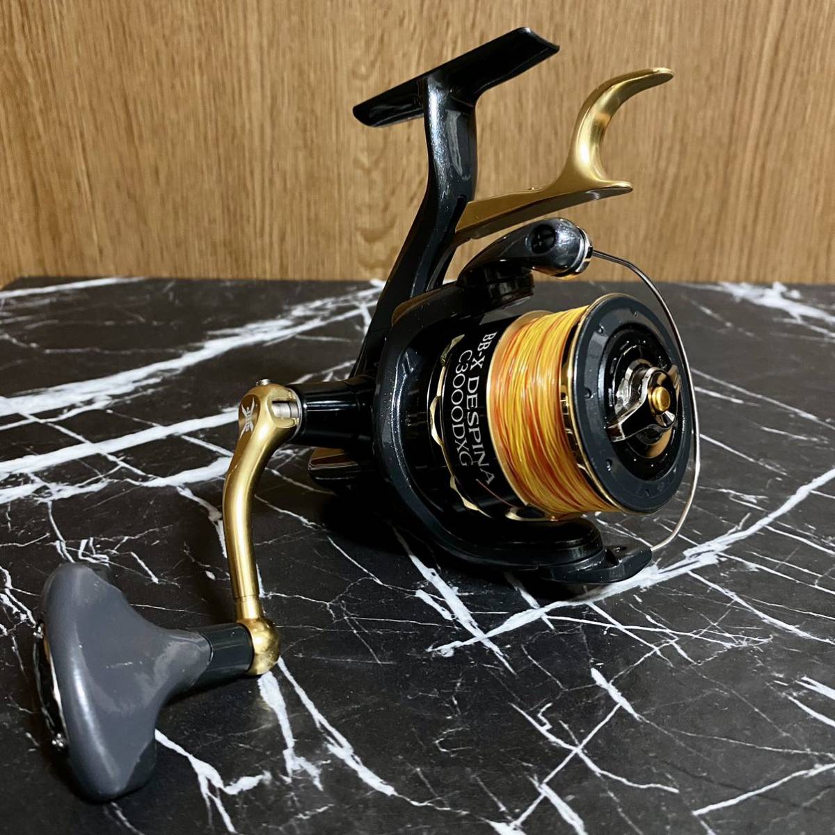 中古 美品 シマノ SHIMANO 2011 BB-X DESPINA C3000DXG レバーブレーキリール