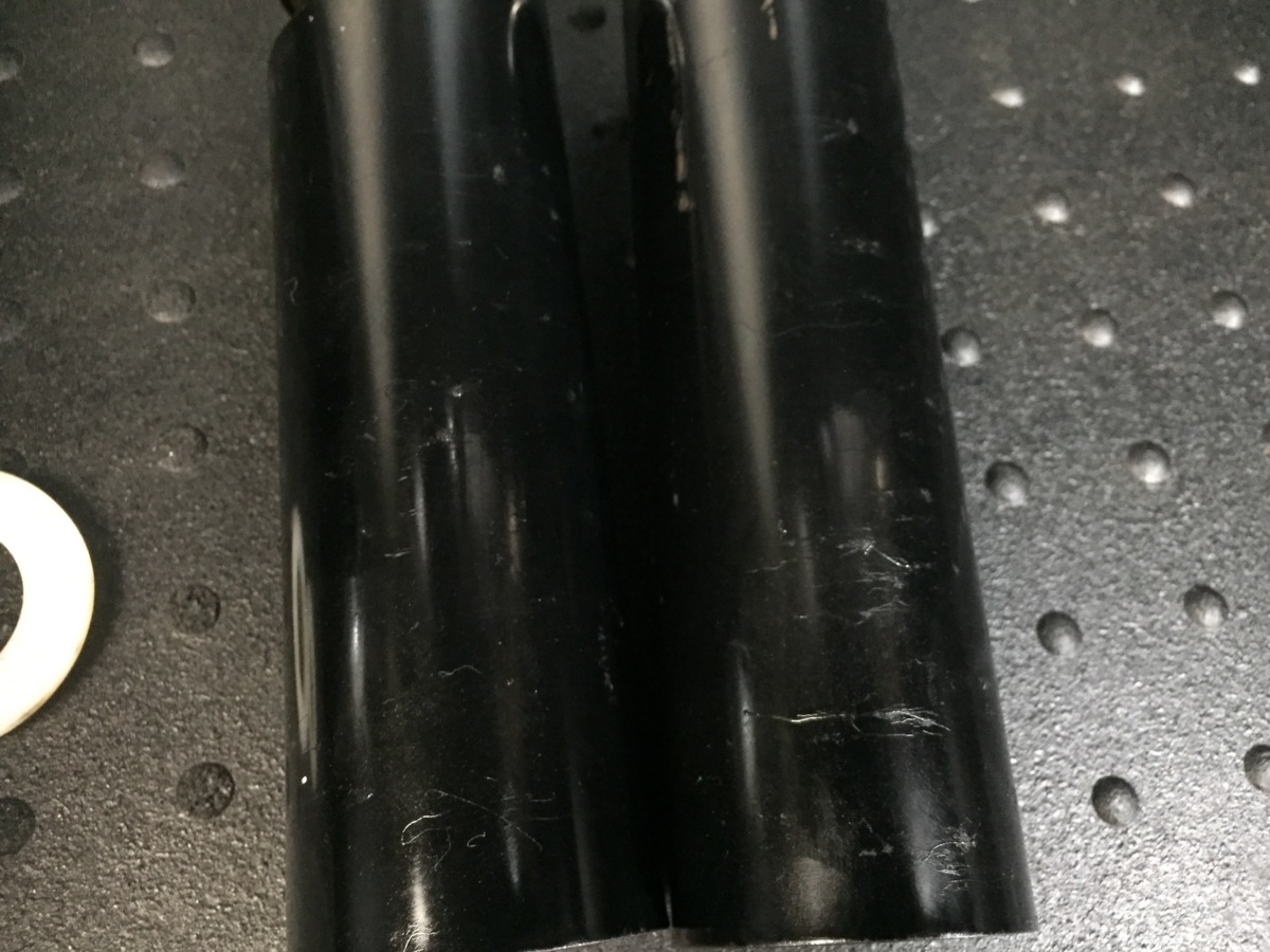 カワサキ250 メグロSG フロントフォークカバー ブーツ (検索 250SG SGE ジュニア 絶版車両 S7 S8 レストア 目黒製作所 SGT 実動車両より♪