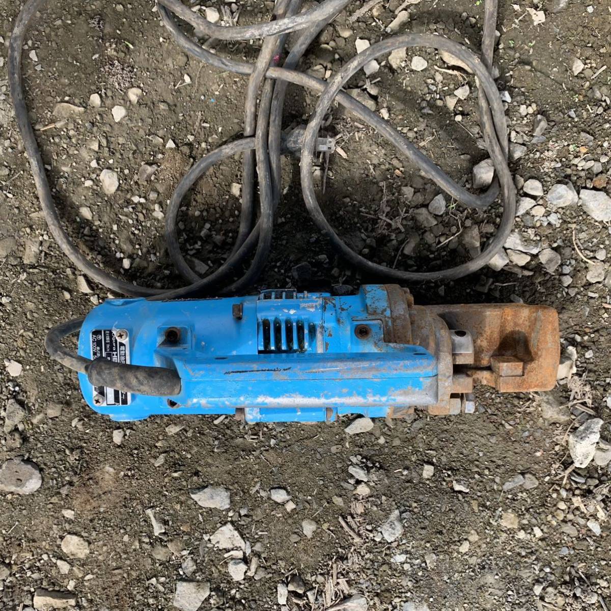 1.電動油圧式鉄筋カッター オグラ HBC-19 確認済み 動画あり 一円スタート