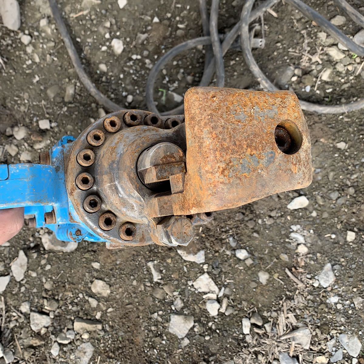1.電動油圧式鉄筋カッター オグラ HBC-19 確認済み 動画あり 一円スタート