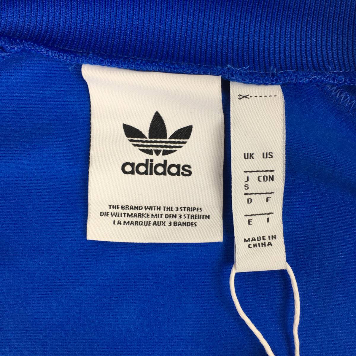 【新品】adidas Originals アディダス オリジナルス CW1343 11N001 SST ジャージ トラックトップ ブルー Sサイズ トレフォイル 三本線 Bibian 比比昂 - 【新品】adidas Originals アディダス
