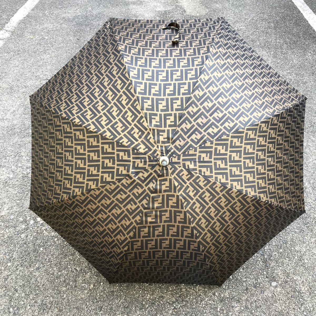 Bibian 比比昂- 【フェンディ】本物FENDI 傘ズッカ柄FF柄全長