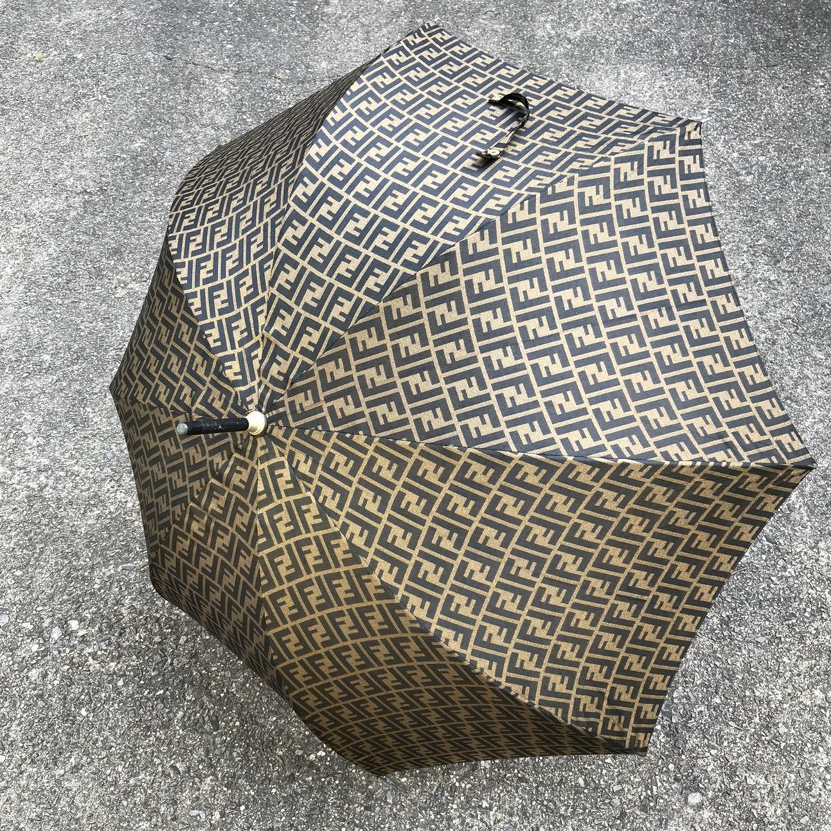 Bibian 比比昂- 【フェンディ】本物FENDI 傘ズッカ柄FF柄全長