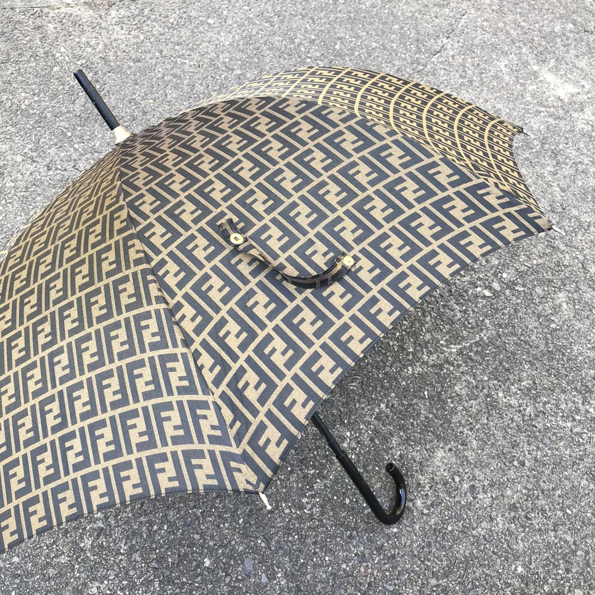 FENDI フェンディ 傘 ズッカ柄 長傘 楽天市場】【中古】【良い】 FENDI フェンディ ズッカ 雨傘 長傘