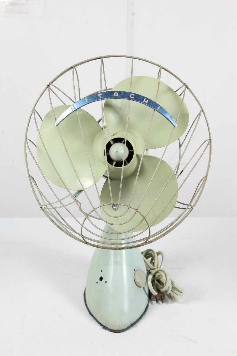Bibian 比比昂- HITACHI M-6036A 扇風機卓上扇3枚刃30cm 昭和レトロ 
