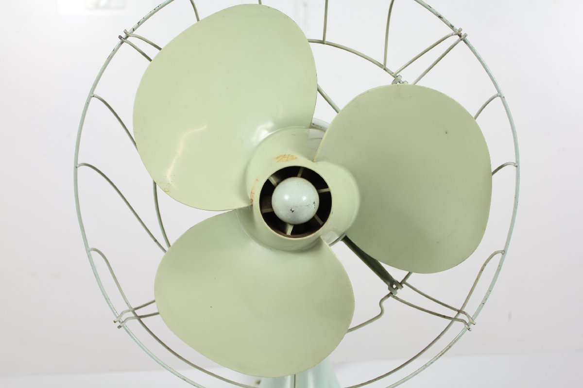 Bibian 比比昂- HITACHI M-6036A 扇風機卓上扇3枚刃30cm 昭和レトロ 