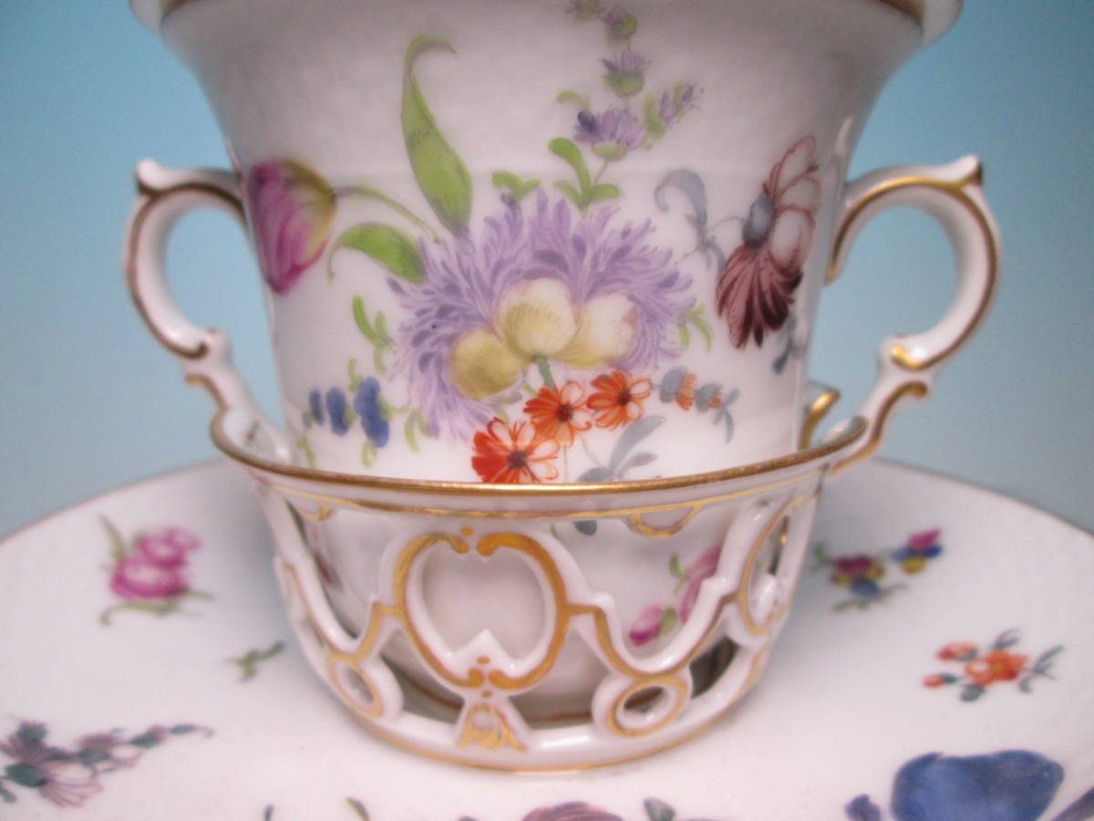 Bibian 比比昂- ☆西洋アンティーク・Meissen 古マイセン蓋付花