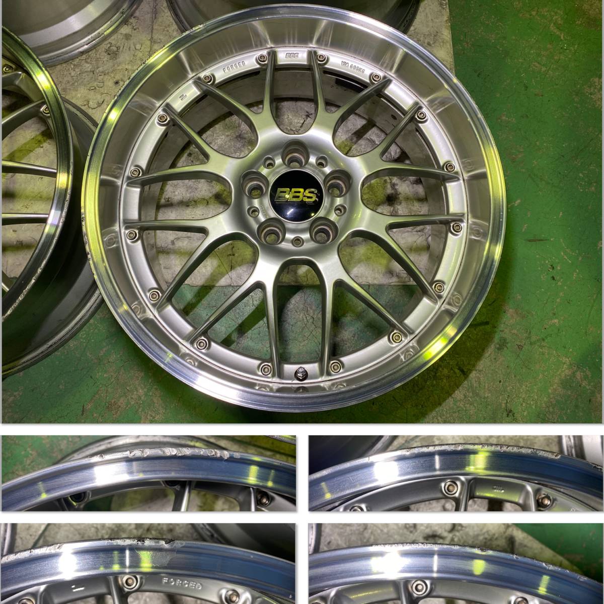 Bibian 比比昂- 軽量鍛造BBS RS-GT RSGT 19インチ希少サイズ
