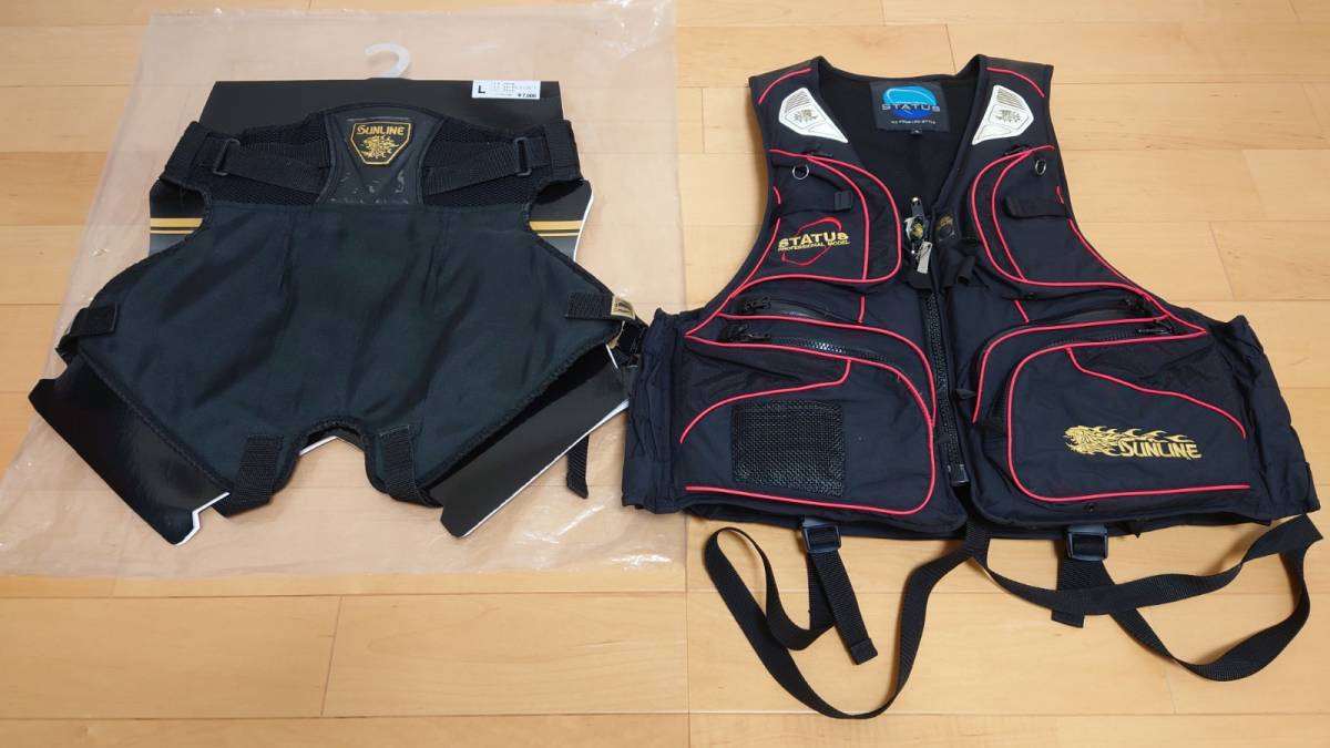 サンライン STATUS プロフェッショナルブルゾン ブラック Lサイズ