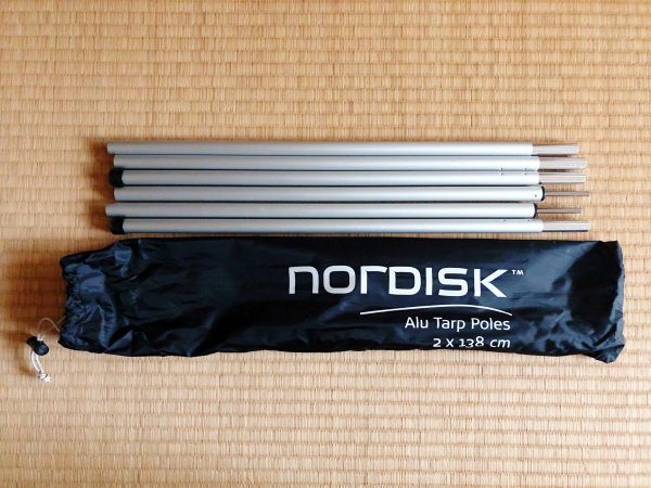 Nordisk ノルディスク カーリダイアモンド10 DACタープポールショート Nordisk ノルディスク カーリダイアモンド10 DACタープポール