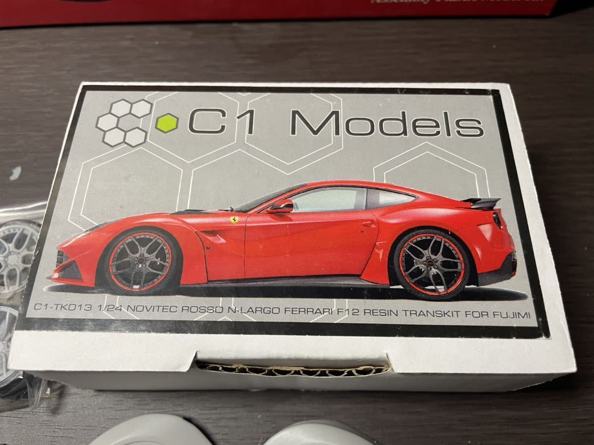 フジミ　フェラーリF12 tdf ver 確認用　1/24 その1 Ferrari ミニカー 1/24 フェラーリ F12 tdf レッド ブラーゴ RED