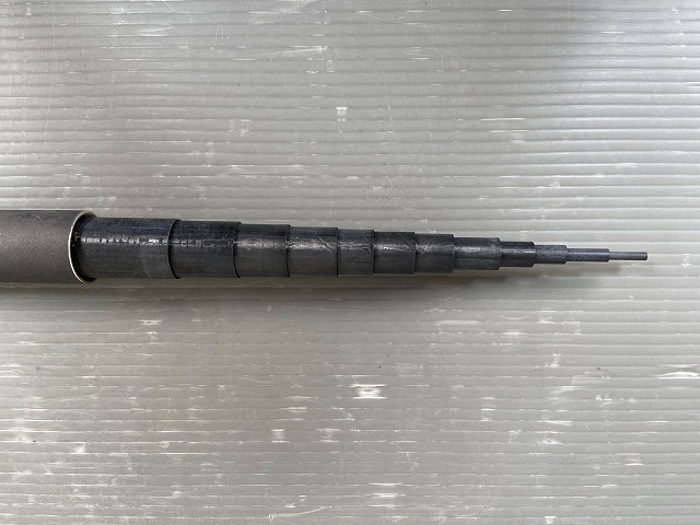 シマノαズーム本流ＥＸ中硬80 SHIMANO シマノ α ZOOM 本流EX 硬調80 渓流竿 CJYF3080 - 中古