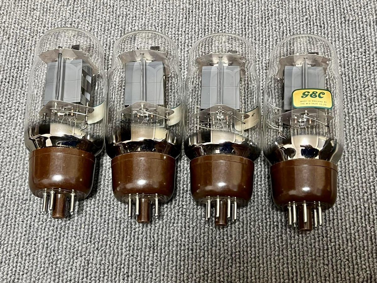 GEC KT66 真空管 。4本セット(1)