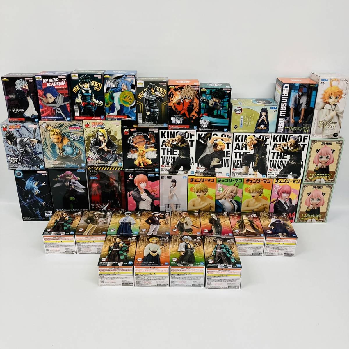 プライズフィギュア 未開封 ４１個 ジャンプ系フィギュア　まとめ売り プライズフィギュア 未開封 41個 ジャンプ系フィギュア まとめ売り