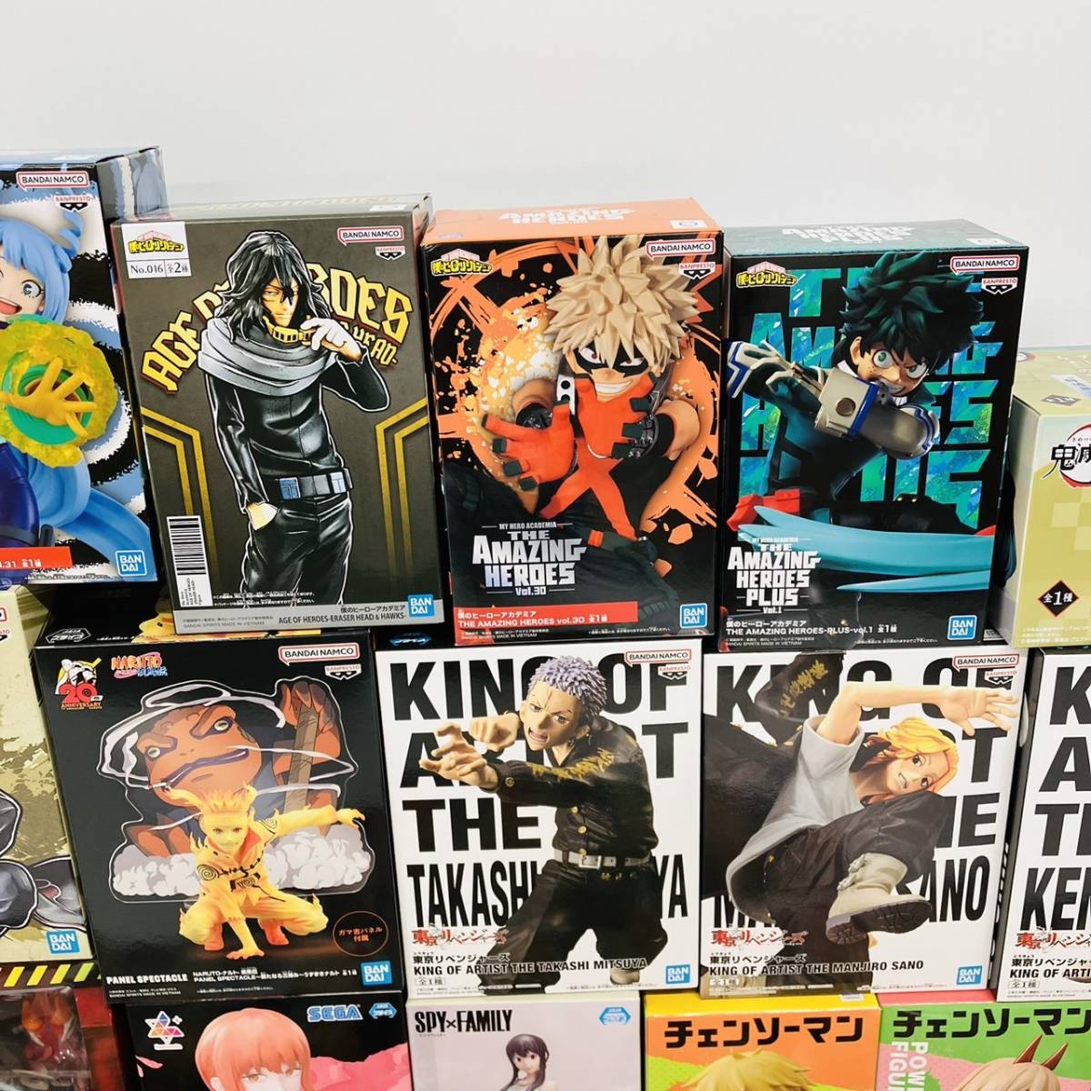 12月最新プライズフィギュア ジャンプ系21体フィギュアまとめ売り！