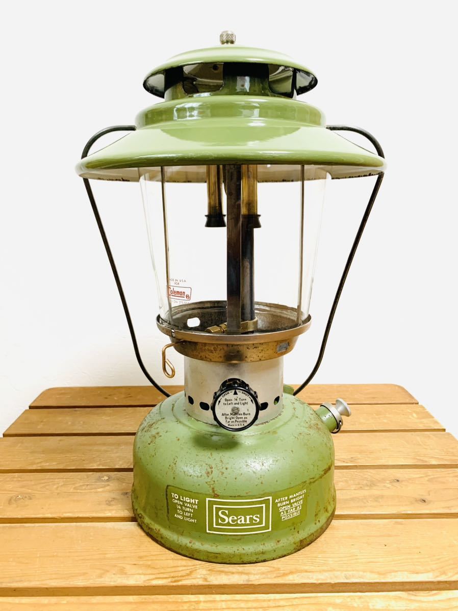 シアーズ Sears ランタン MODEL 72325 アボカド Sears (シアーズ) ガソリンランタン 1973年8月製 72325 アボカド
