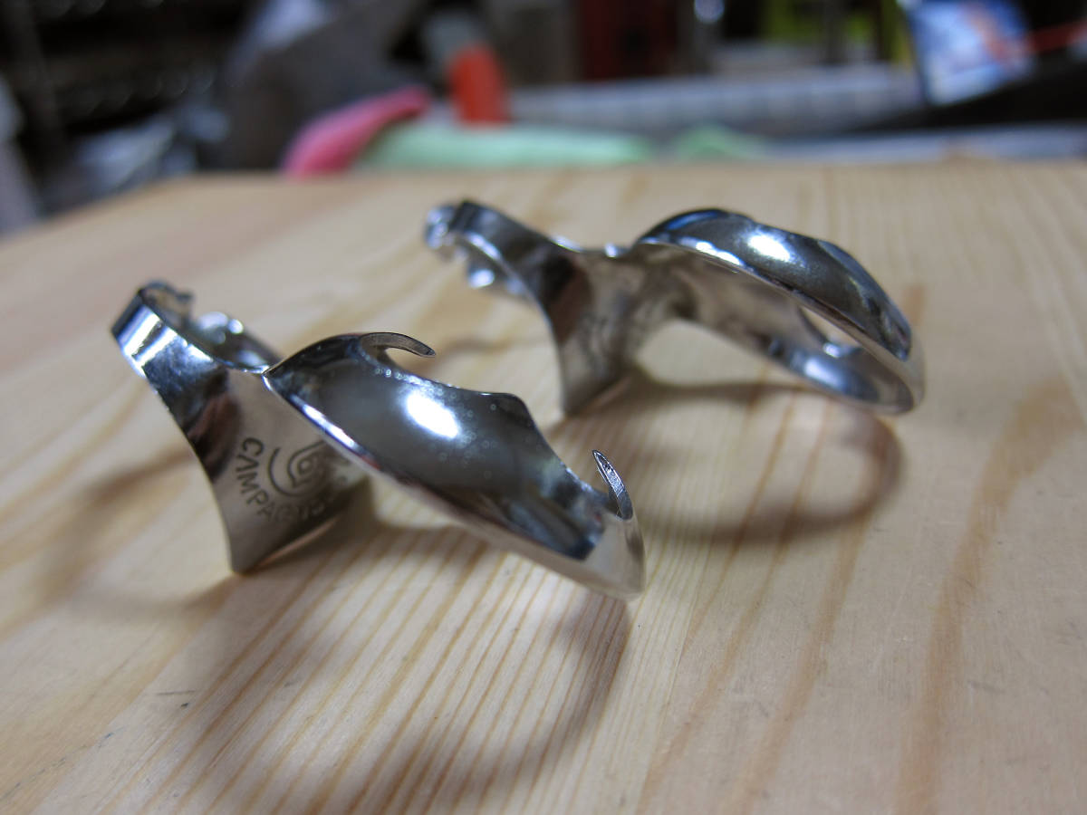 ヴィンテージ 稀少！　CAMPAGNOLO small parts カンパ・スモールパーツ　ポンプ・ホルダー×２個　デッドストック品 Bibian 比比昂 - ヴィンテージ 稀少！ CAMPAGNOLO small parts