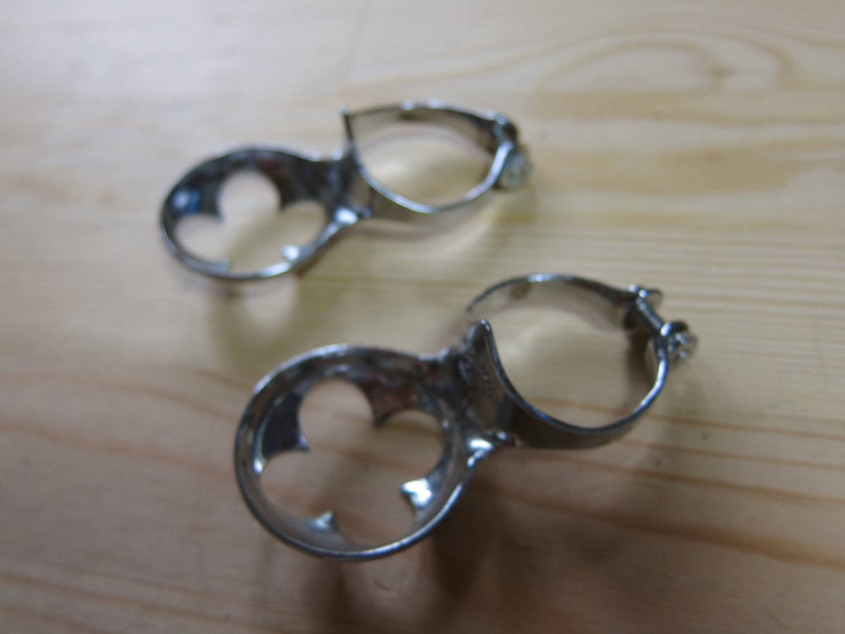 ヴィンテージ 稀少！　CAMPAGNOLO small parts カンパ・スモールパーツ　ポンプ・ホルダー×２個　デッドストック品 Bibian 比比昂 - ヴィンテージ 稀少！ CAMPAGNOLO small parts