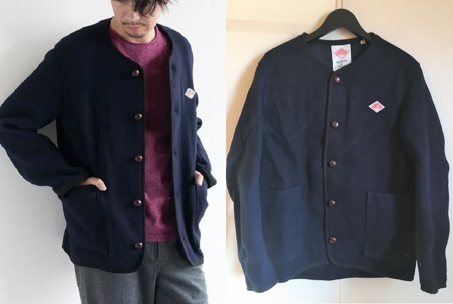 DANTON ウールモッサ　サイズ38 DANTON/ダントン】ウールモッサ―ロングコート #JD－8074 WOM