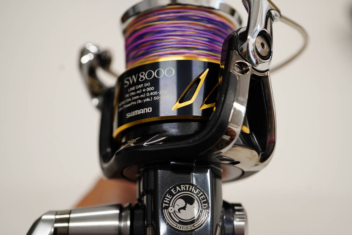 13シマノ STELLA SW 8000PG オーシャンマークハンドル付き 【公式通販】