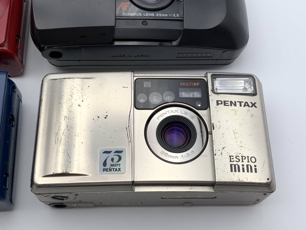 フィルムカメラ　pentax espio mini ジャンク品 Yahoo!オークション -「pentax espio mini」の落札相場・落札価格