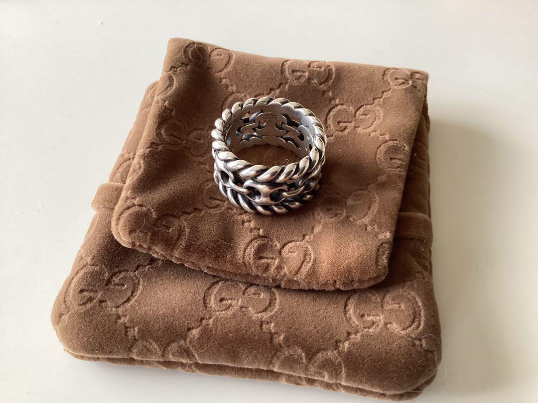 Gucci NEW Garden Tiger Head Silver Ring Ag925 461991 | eBay