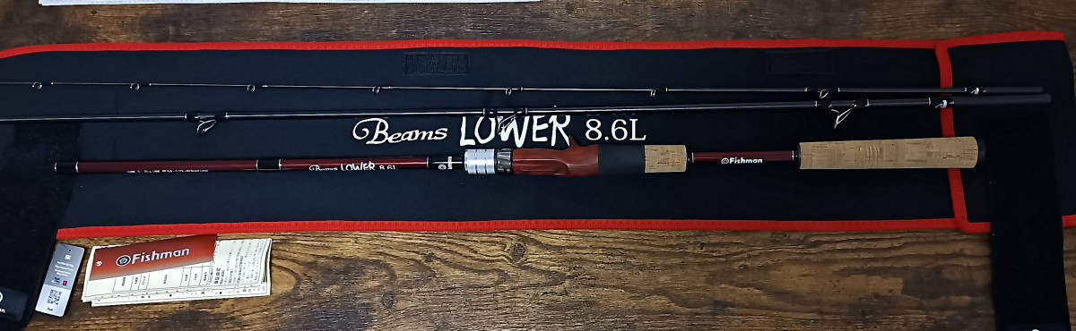 Fishman Beams LOWER 8.6L (ビームスローワー8.6L) 前から気になってつい