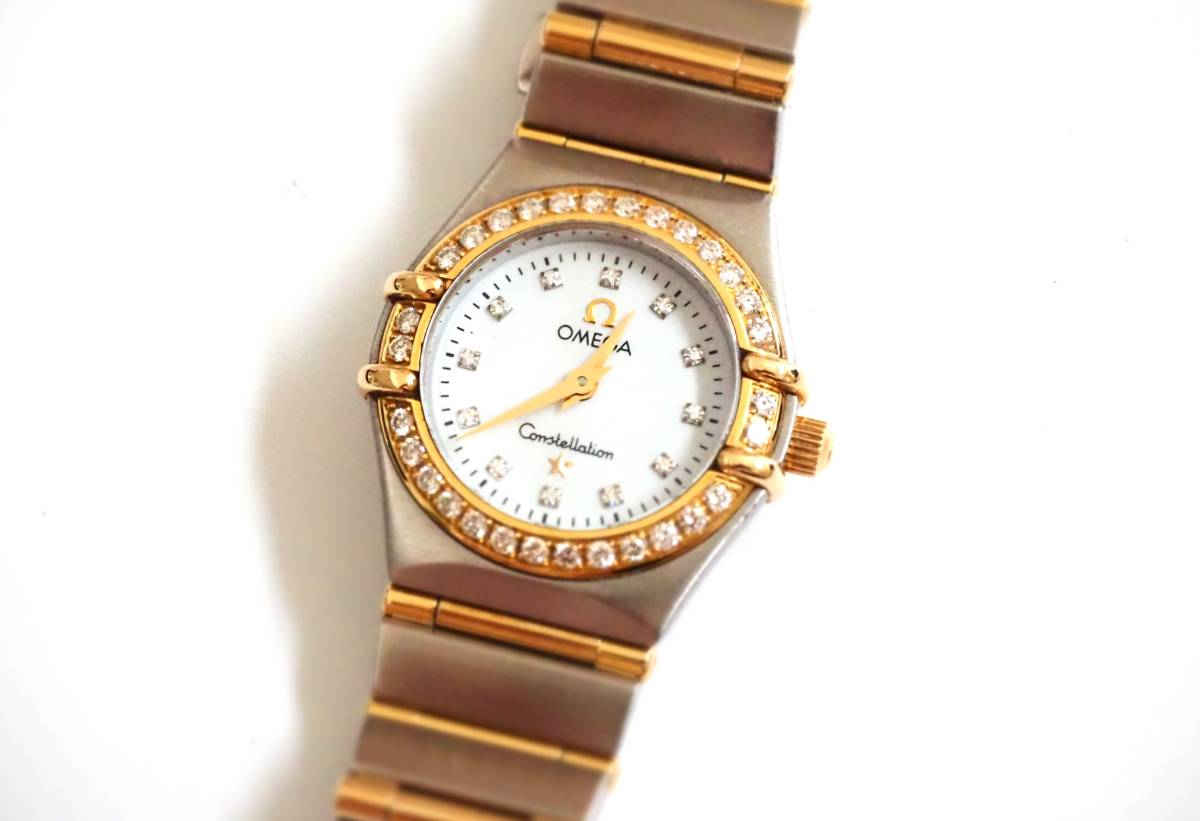 Bibian 比比昂- 16) 美品コンステレーションミニK18コンビ純正ダイヤ  