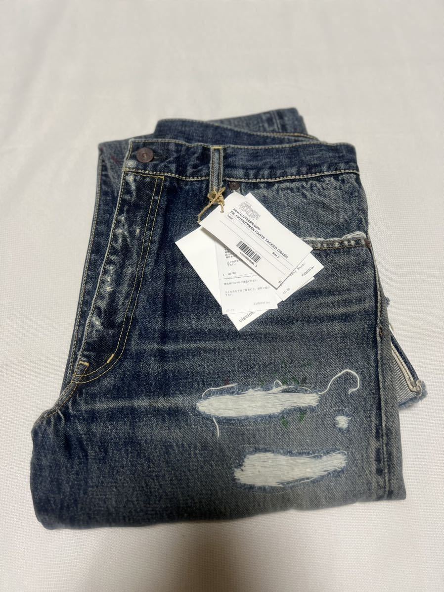 Size: 2 visvim I.C.T. SS JOURNEYMAN PANTS CMYK BLK TACKED / Color 