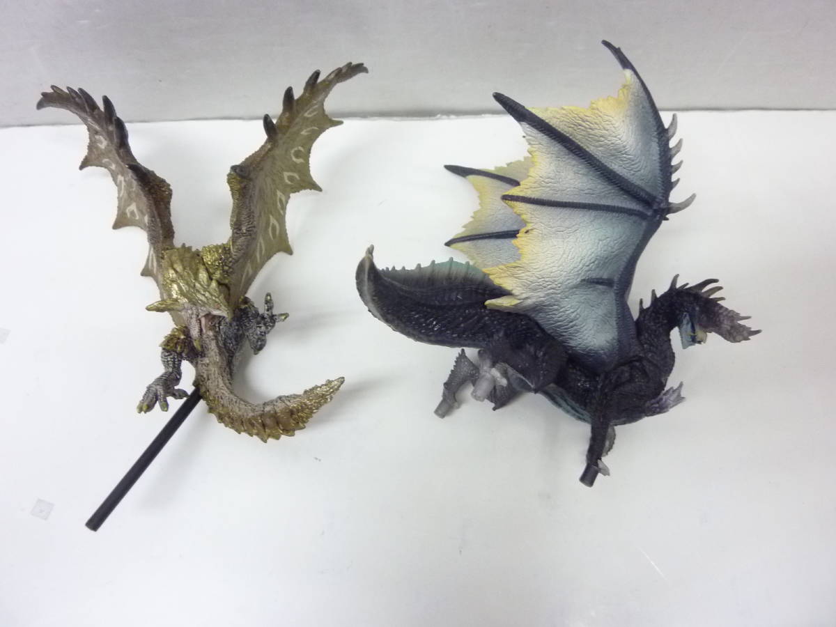 モンハンフィギュア　イビルジョー　ディアブロス　バゼルギウス　イャンガルルガ モンハンフィギュア イビルジョー ディアブロス バゼルギウス