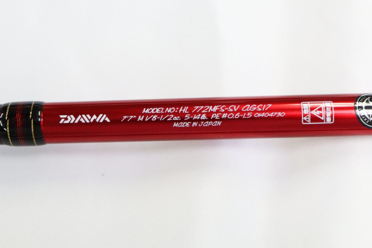 ダイワ ハートランド HL 772MFS-SV AGS17 20th /F196L 美品 ブラックバス バス バス釣り フィッシング アウトドア DAIWA（釣り） ダイワ ハートランド HL 772MFS-SV AGS17 20th