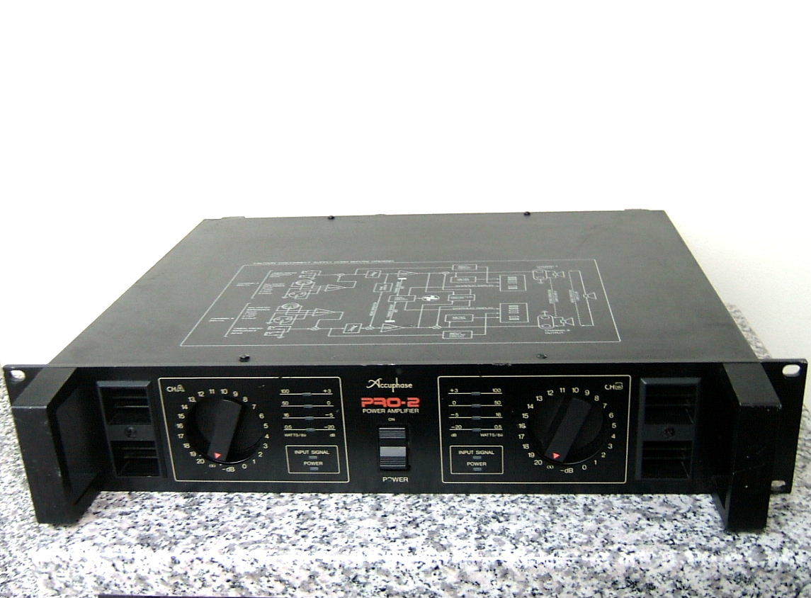 【Accuphase PRO-2】DUALチャンネルパワーアンプ ACCUPHASE アキュフェーズ PRO-2 業務用 デュアル チャンネル パワー
