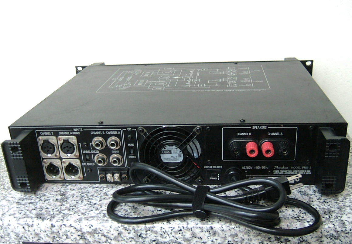 Accuphase PRO-2 業務用パワーアンプ アキュフェーズ ACCUPHASE アキュフェーズ PRO-2 業務用 パワーアンプ 動作品 - メルカリ