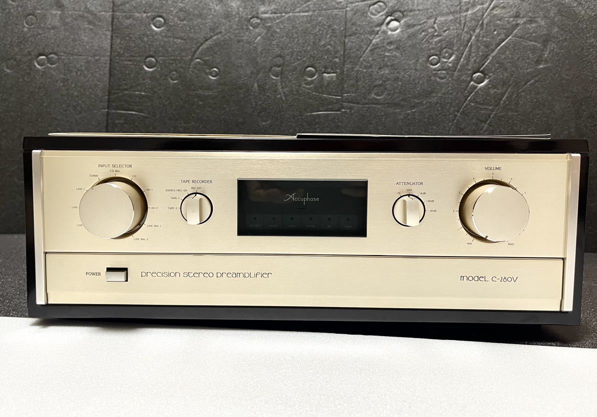 △Accuphase C-280V プリアンプ コントロールアンプ