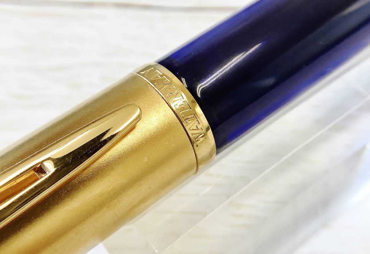 希少 WATERMAN EDSON ウォーターマン エドソン サファイヤブルー  