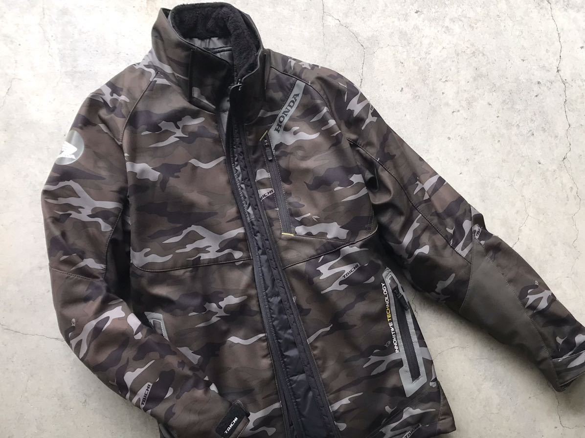 RS TAICHI RSタイチ ソフトジャケット カモフラ 迷彩 RS TAICHI 迷彩柄