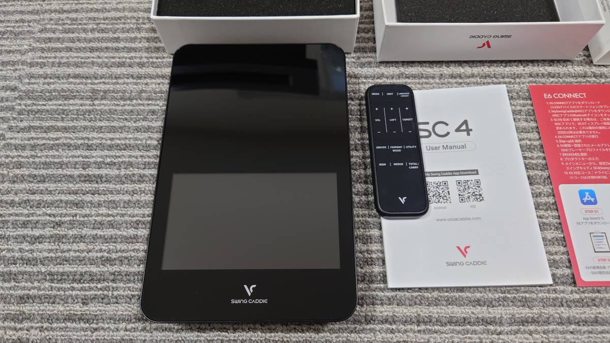 美品）ボイスキャディ SC4 スイングキャディ 弾道測定器 Bibian 比比昂 