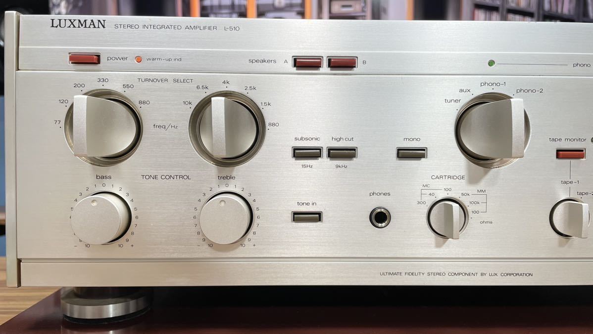 L-48A LUXMAN プリメインアンプ 整備済み動作品　状態良 貴重 プリメインアンプ LUXMAN L-48X 動作品 - メルカリ