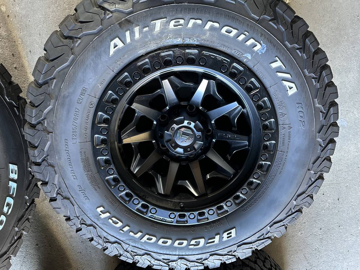 タイヤ・ホイール 285/70R17 MG Crimson BFGoodrich T/A 4/ 楽天市場】【新品国産6穴139.7車】 夏タイヤ ホイール4本セット