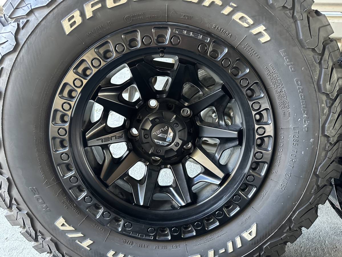 Bibian 比比昂 - 美品 FUEL 285/70R17 9J グッドリッチ AT