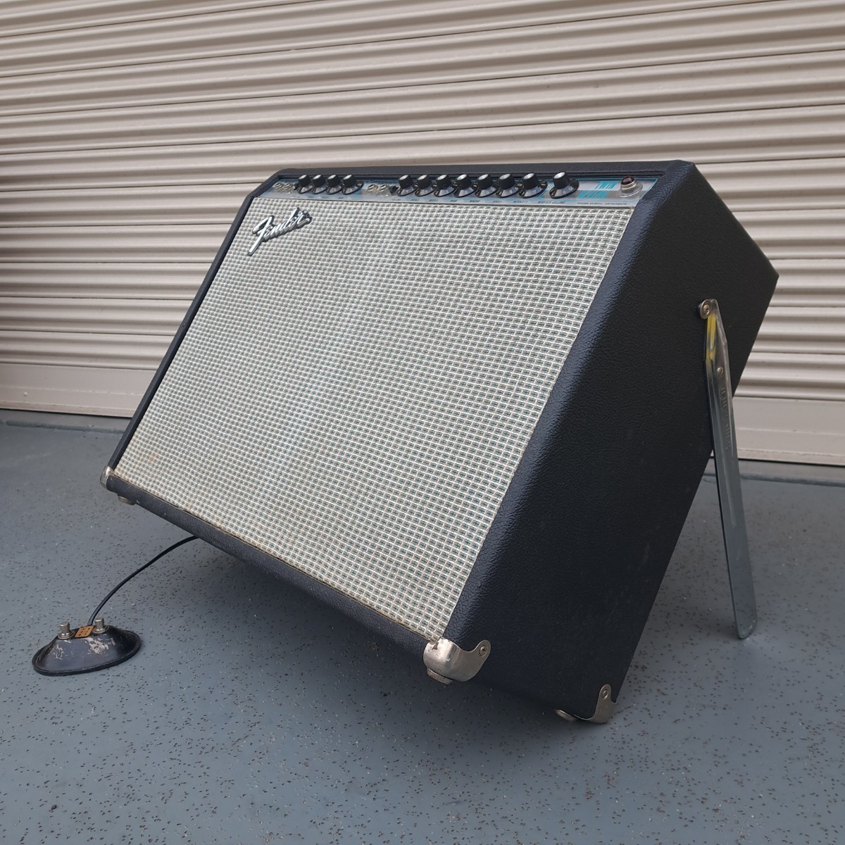 ジャンク】FENDER TWIN REVERB 暑 銀パネ