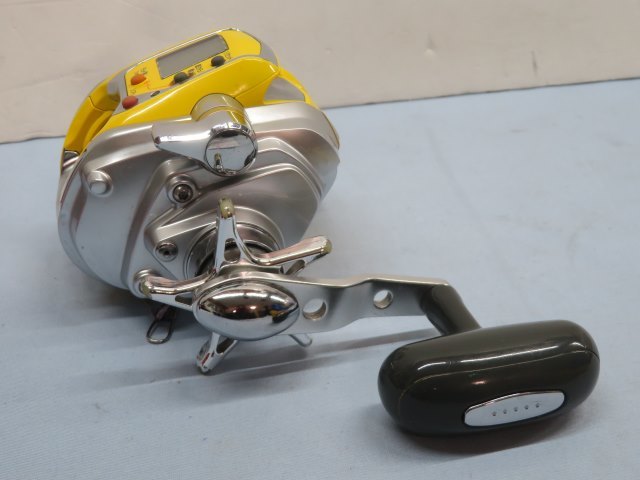 週末限定ンセール - 比比昂 Bibian ☆Daiwa イエロー 電動リール 300MT SEABORG リール