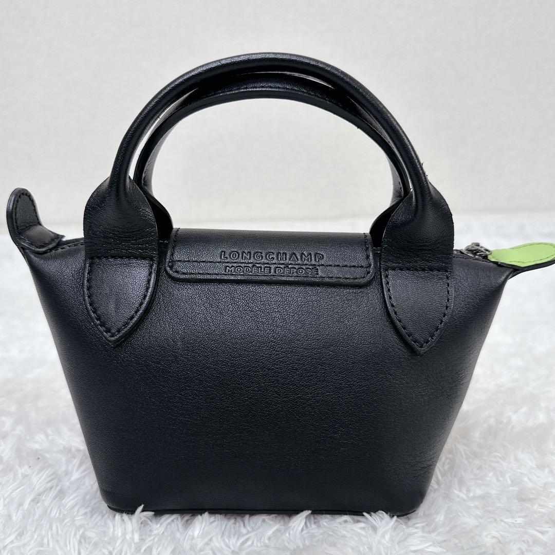 ★極美品★ロンシャン ポケモンコラボ ボディバッグ 斜め掛け ナイロン レザー ☆極美品☆ロンシャン ポケモンコラボ ボディバッグ 斜め掛け