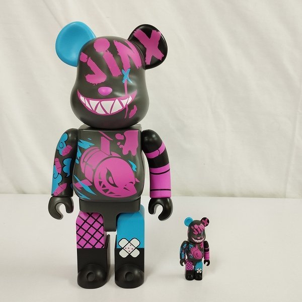 BE@RBRICK Jinx 100％ & 400％ ベアブリック ジンクス BE@RBRICK Jinx 100％ & 400％ ベアブリック ジンクス