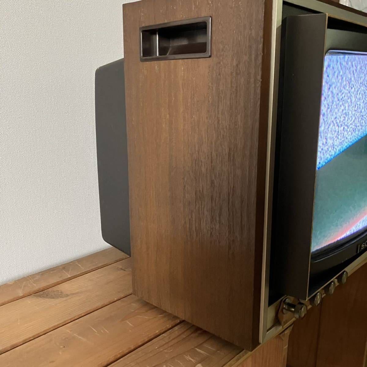 SONY トリニトロン ブラウン管テレビ 木製フレーム 昭和レトロ