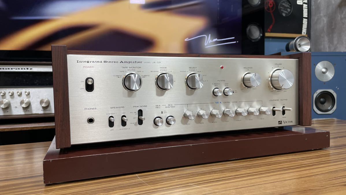 Victor インテグレーテッドステレオプリメインアンプ JA-S9 完全動作品 Victor JA-S9 ヴィクター インテグレーテッド ステレオ